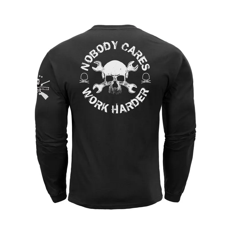 SKULL GRAPHIC LONG SLEEVE T-SHIRT
