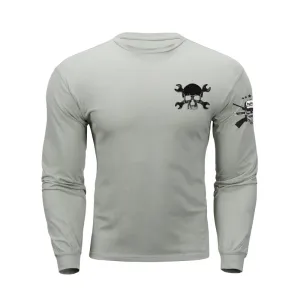 SKULL GRAPHIC LONG SLEEVE T-SHIRT