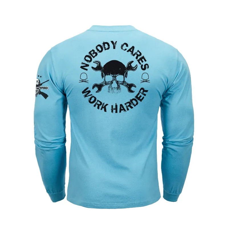 SKULL GRAPHIC LONG SLEEVE T-SHIRT