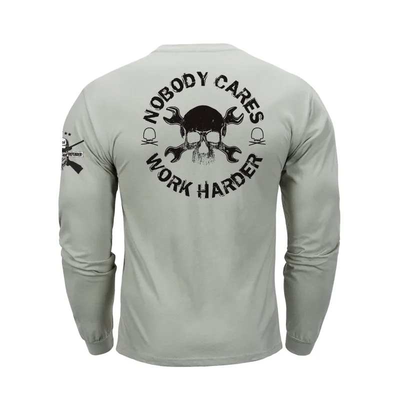 SKULL GRAPHIC LONG SLEEVE T-SHIRT