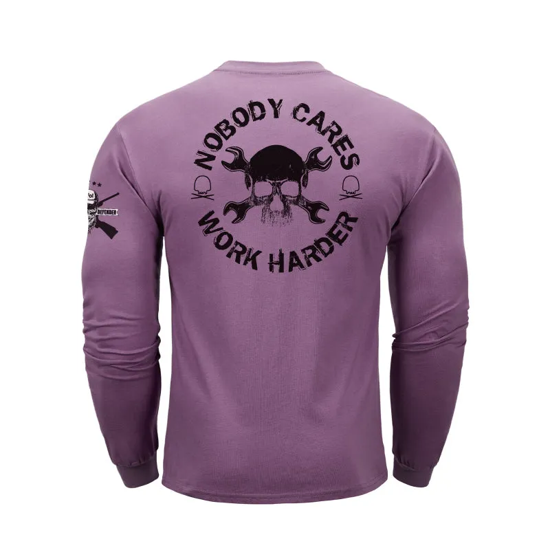 SKULL GRAPHIC LONG SLEEVE T-SHIRT