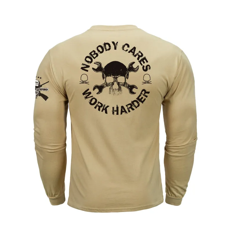 SKULL GRAPHIC LONG SLEEVE T-SHIRT