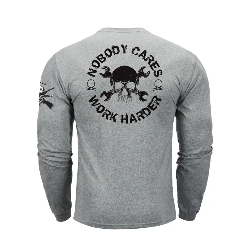 SKULL GRAPHIC LONG SLEEVE T-SHIRT