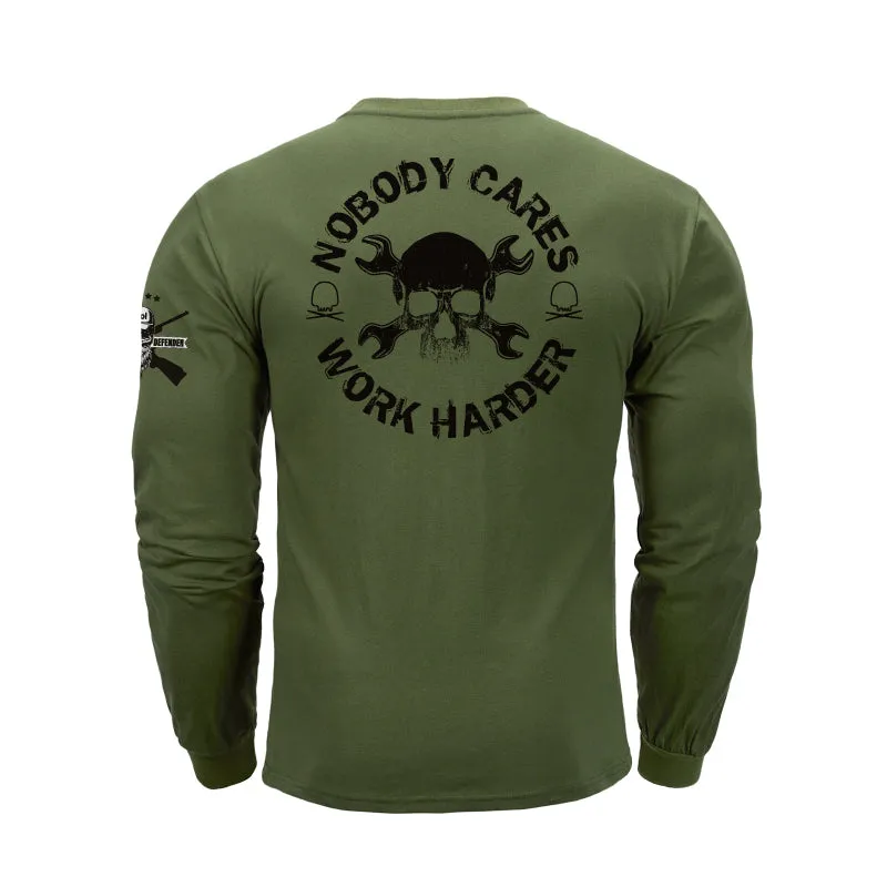 SKULL GRAPHIC LONG SLEEVE T-SHIRT