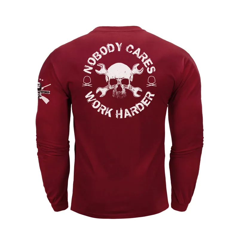 SKULL GRAPHIC LONG SLEEVE T-SHIRT