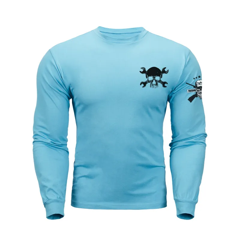 SKULL GRAPHIC LONG SLEEVE T-SHIRT