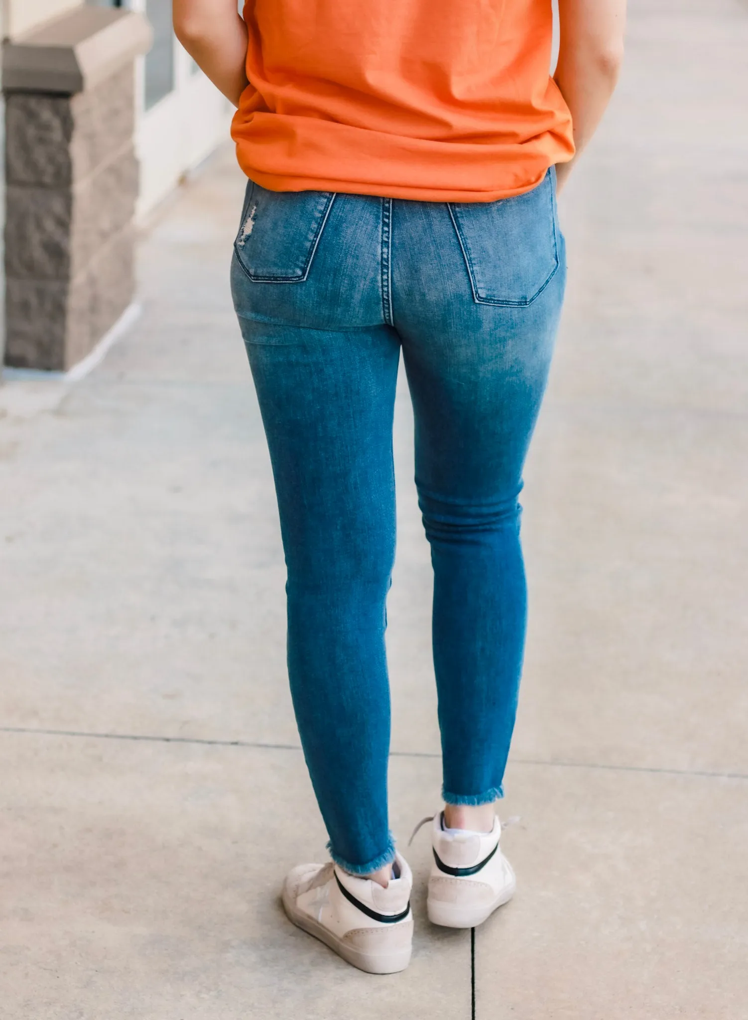 So Fly Tummy Control Judy Blue Skinny Jeans
