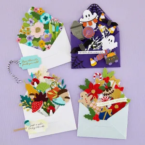 Spellbinders Etched Dies Envelope of Wonder Dies Bundle - Four Die Sets