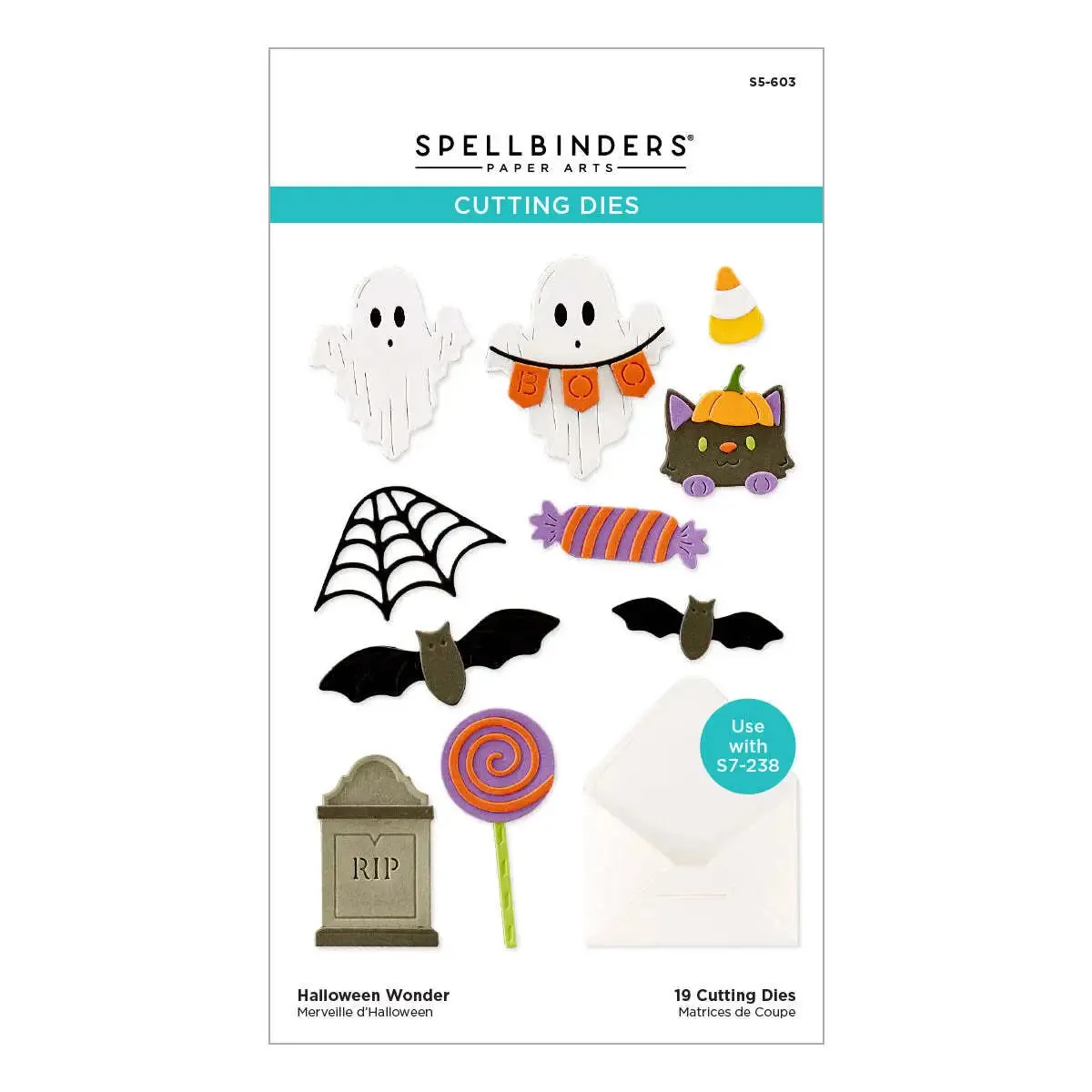 Spellbinders Etched Dies Envelope of Wonder Dies Bundle - Four Die Sets