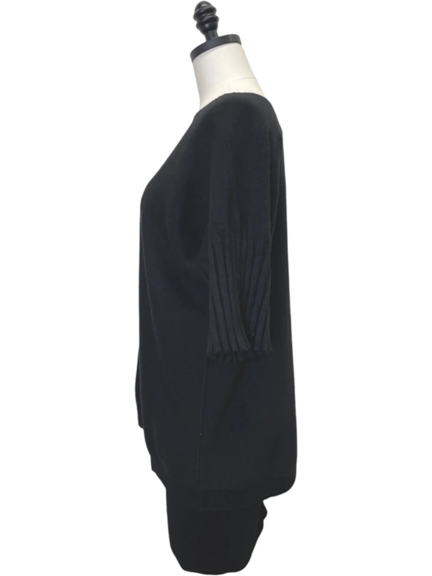 Square Neck Short Sleeve Sweater