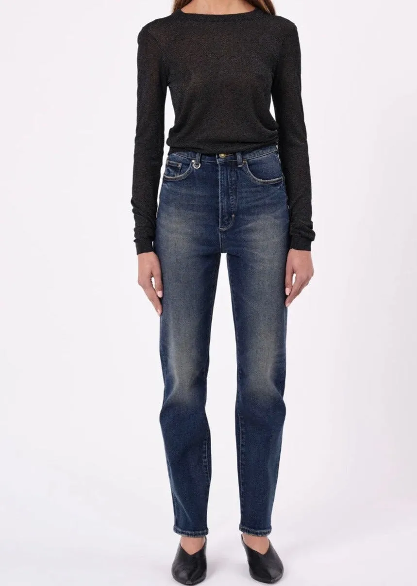 Straight Gold Mine Dark Vintage Indigo