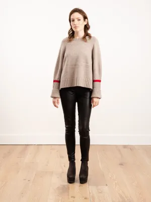 stripe pullover