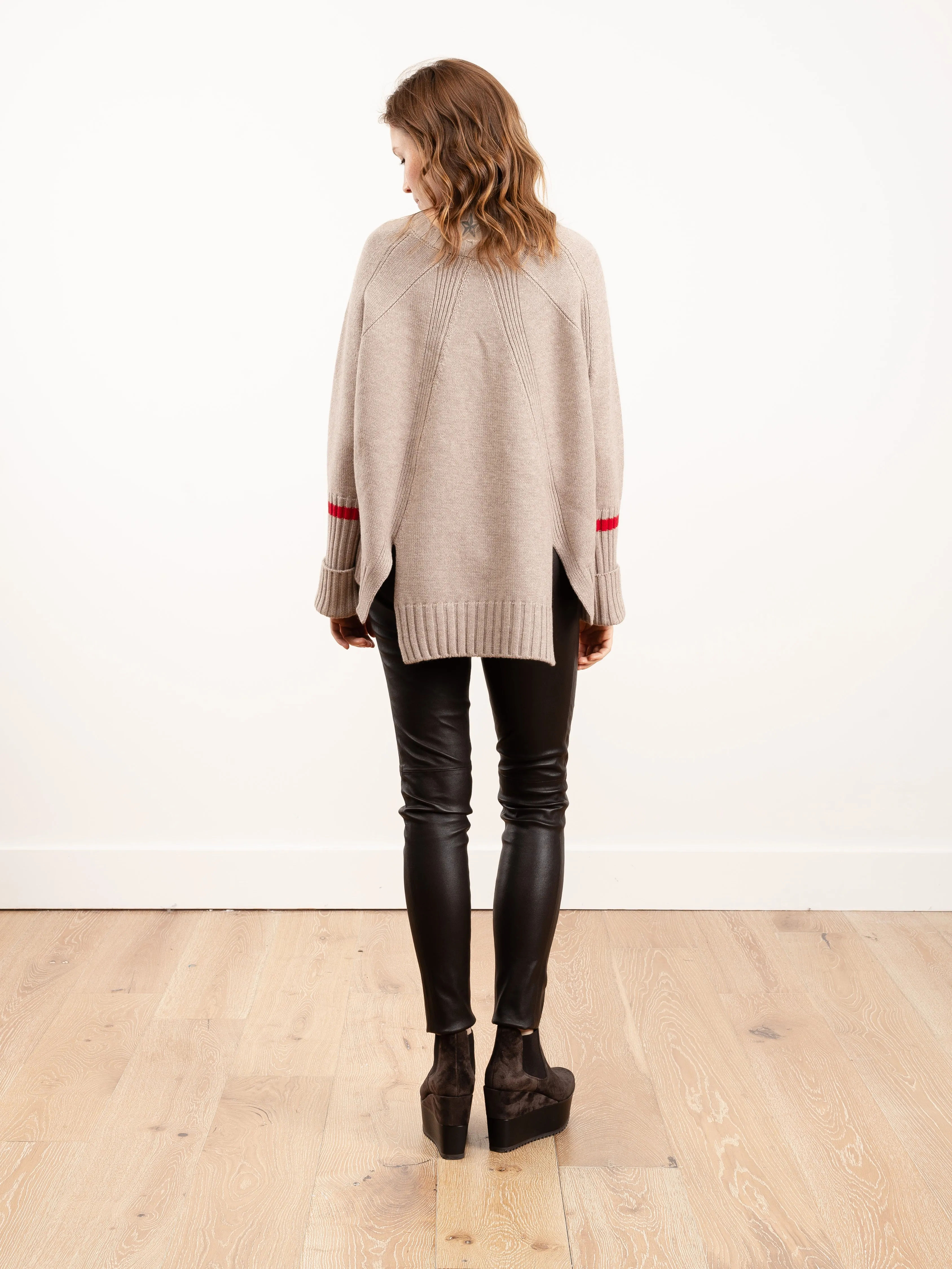 stripe pullover