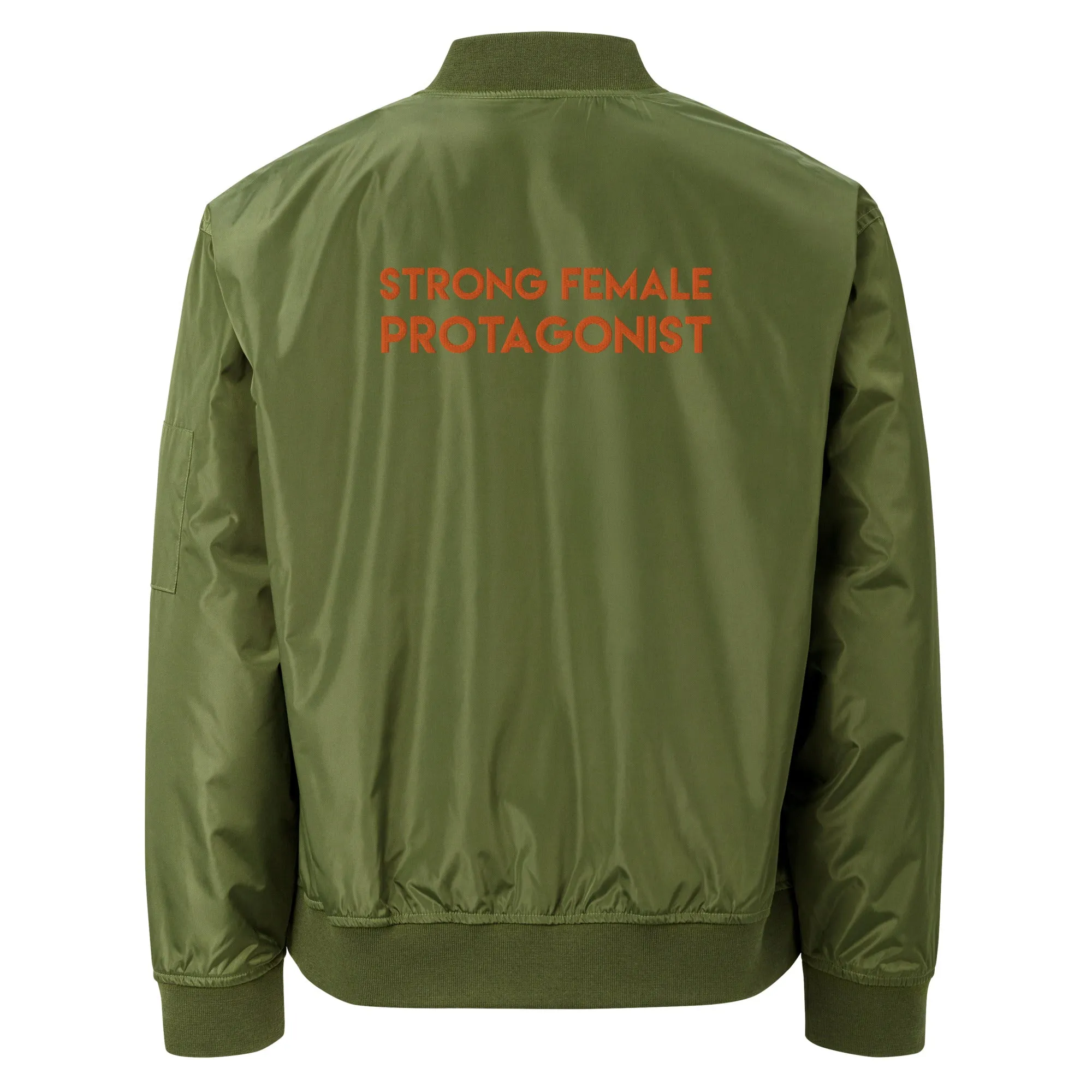 Strong Female Protagonist - Premium Recycled Bomber Jacket