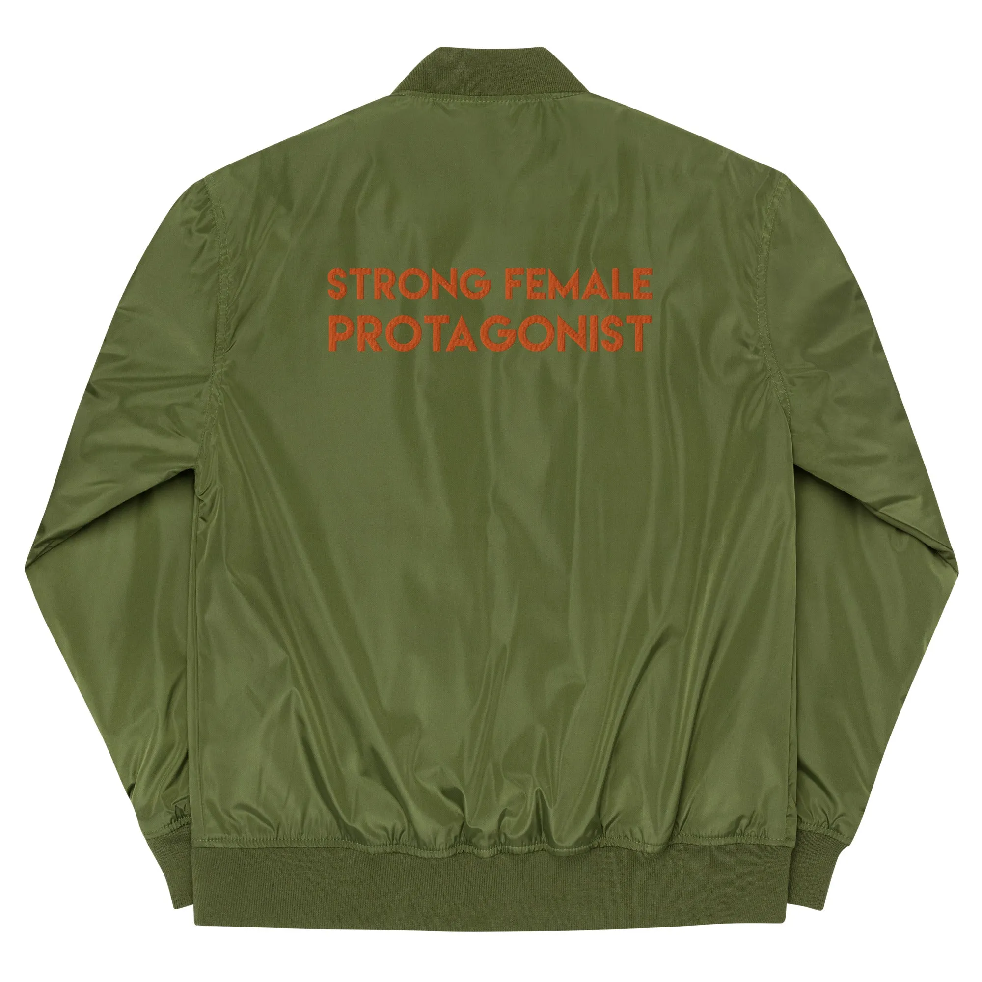 Strong Female Protagonist - Premium Recycled Bomber Jacket
