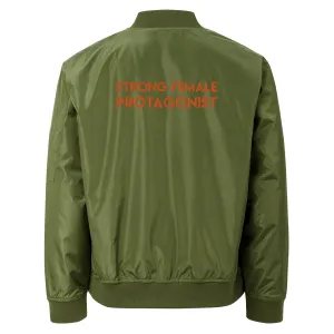 Strong Female Protagonist - Premium Recycled Bomber Jacket