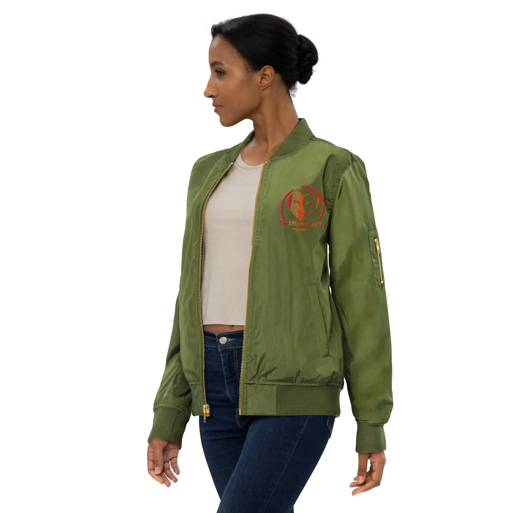 Strong Female Protagonist - Premium Recycled Bomber Jacket