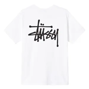 Stussy Basic Logo T-Shirt White