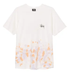 Stussy Basic Logo Tie Dye S/S T-Shirt Natural / Orange