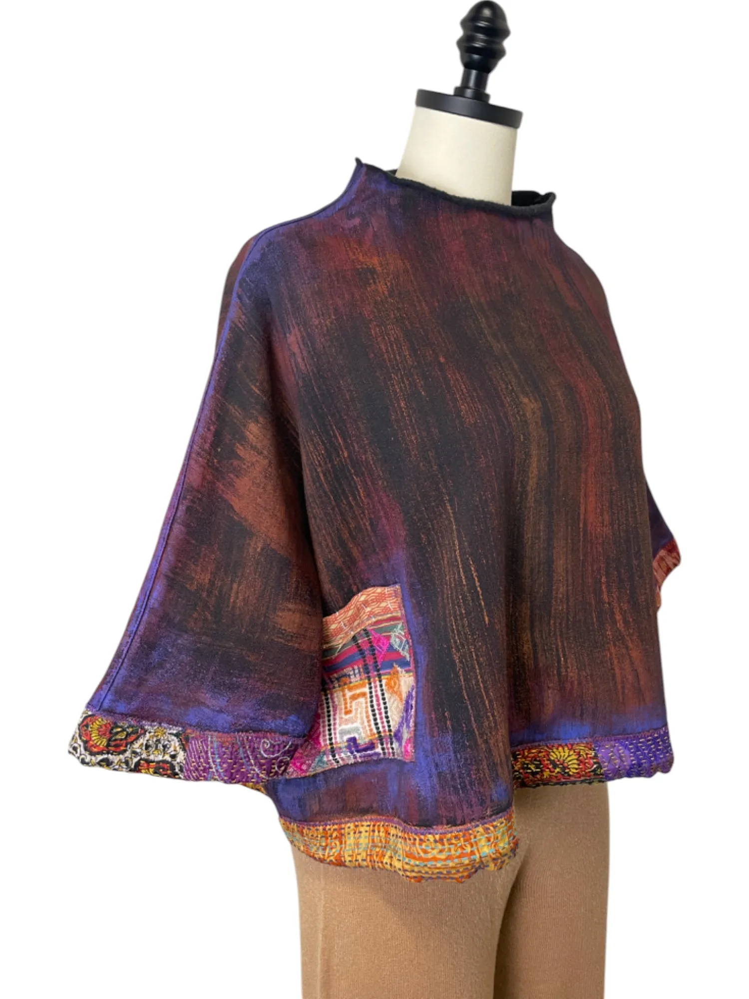Sundari Sweat Upcycled Kantha Fleece 3