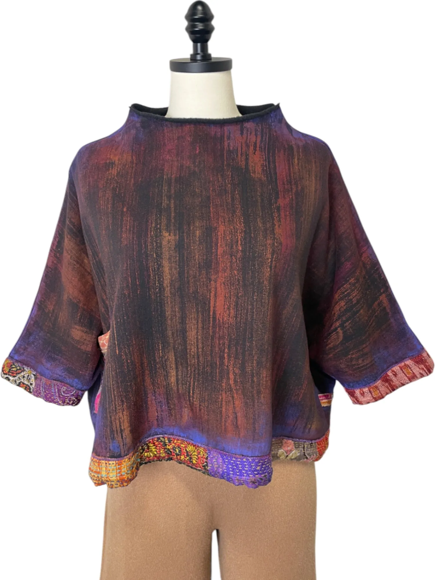 Sundari Sweat Upcycled Kantha Fleece 3