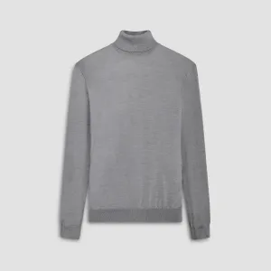 Super Merino Solid Turtleneck Sweater