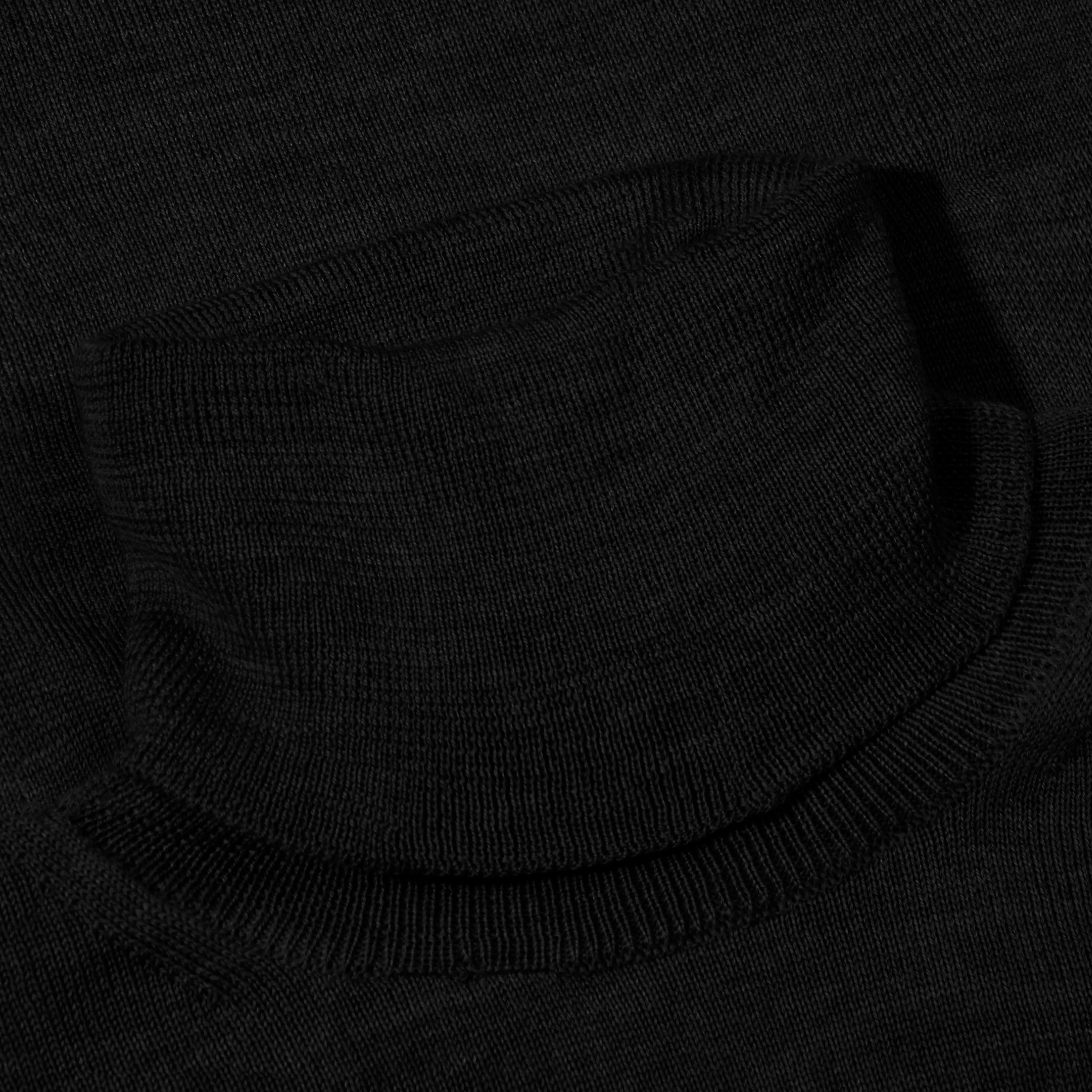 Super Merino Solid Turtleneck Sweater