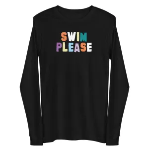 Swimmer Long Sleeve Tee Swim Please