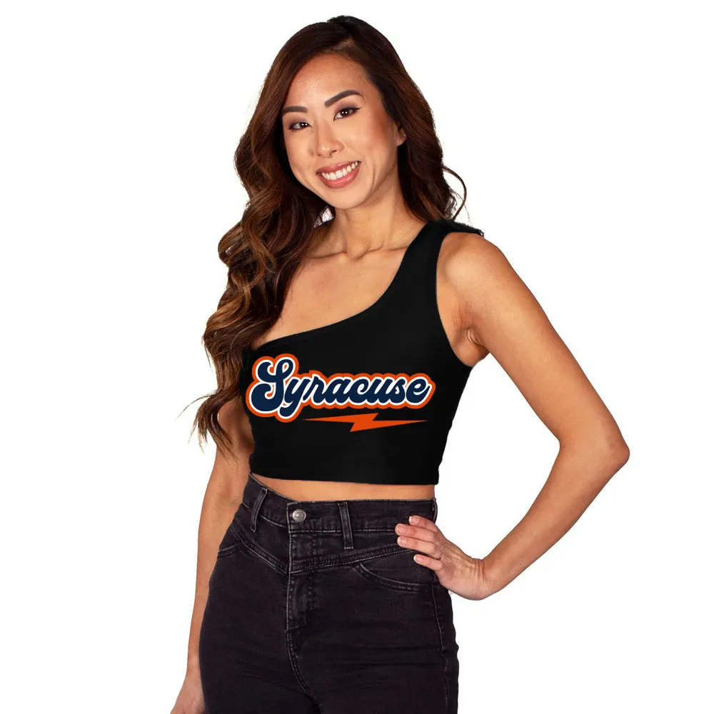Syracuse Lightning One Shoulder Top