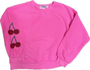T2LOVE- Double Cherries Pullover Sweater