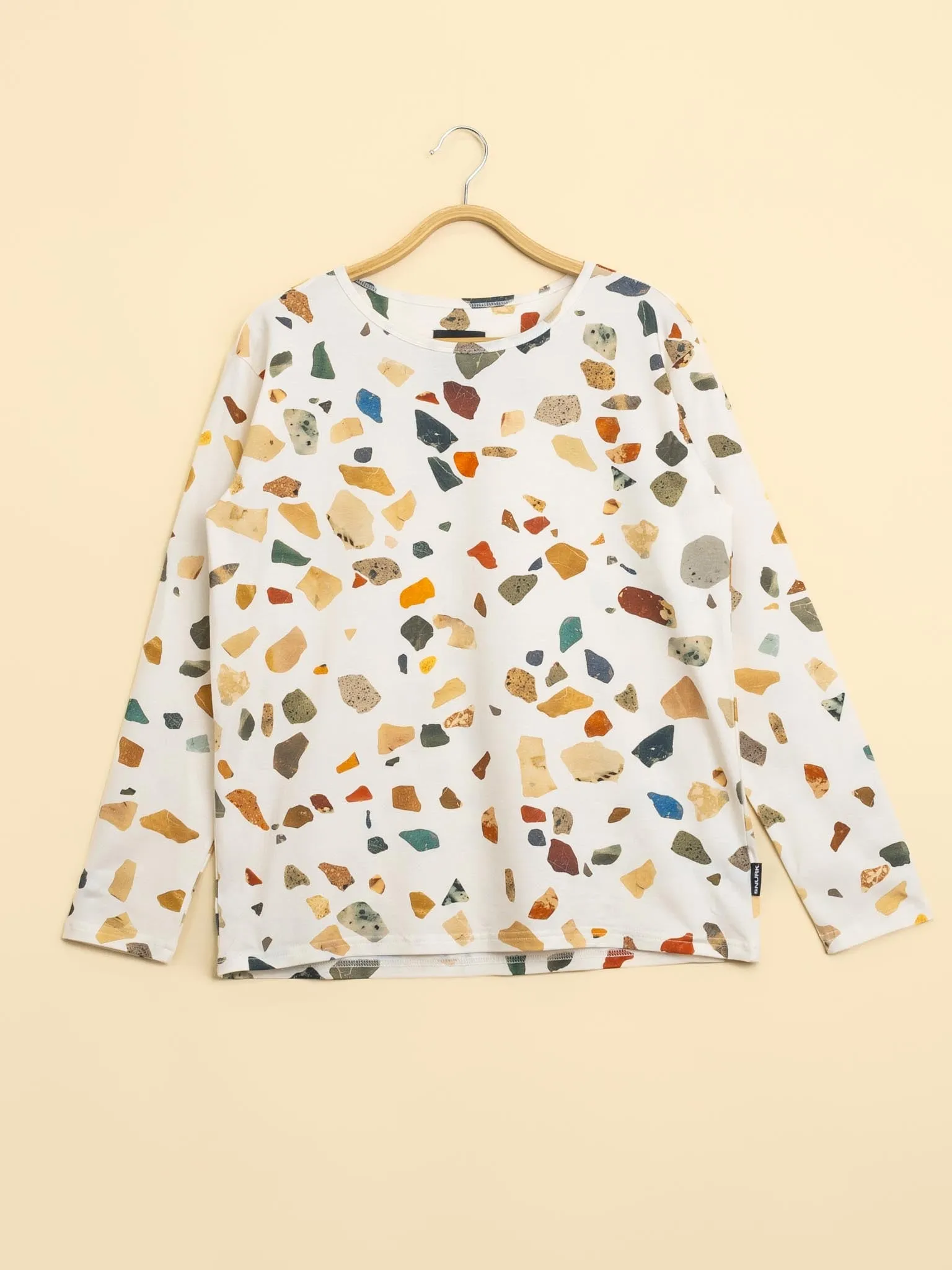Terrazzo Long Sleeve T-shirt Dames