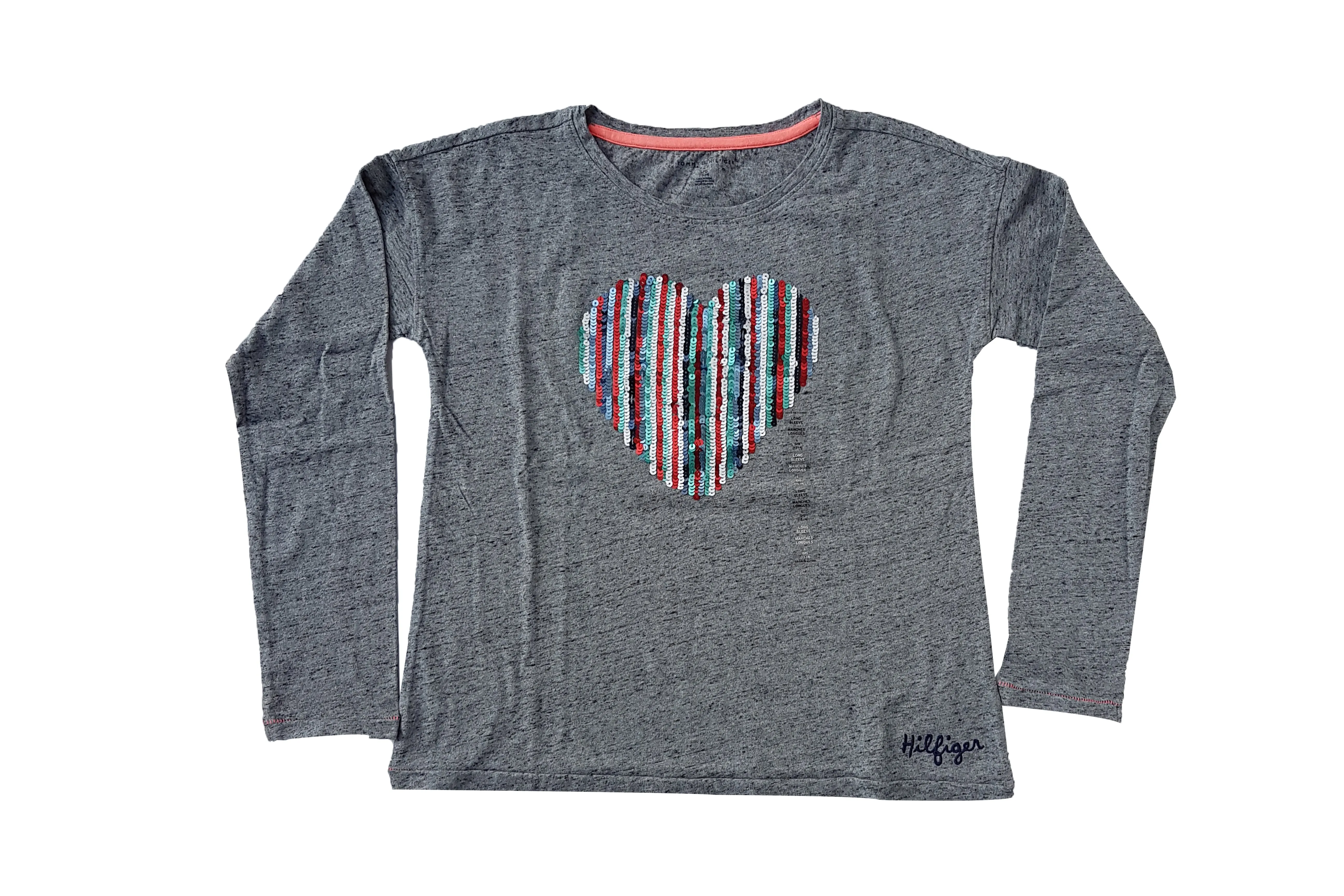 TH Long Sleeve Heart T-Shirt