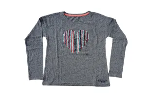 TH Long Sleeve Heart T-Shirt