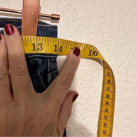The Frame Denim Le High Straight Jean size 27 Blue Ankle