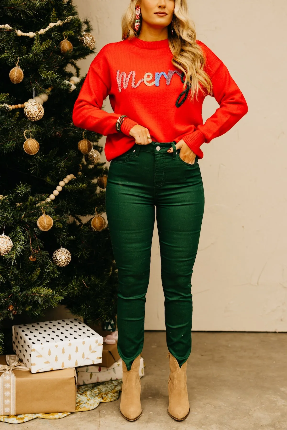 The India High Rise Skinny Jeans