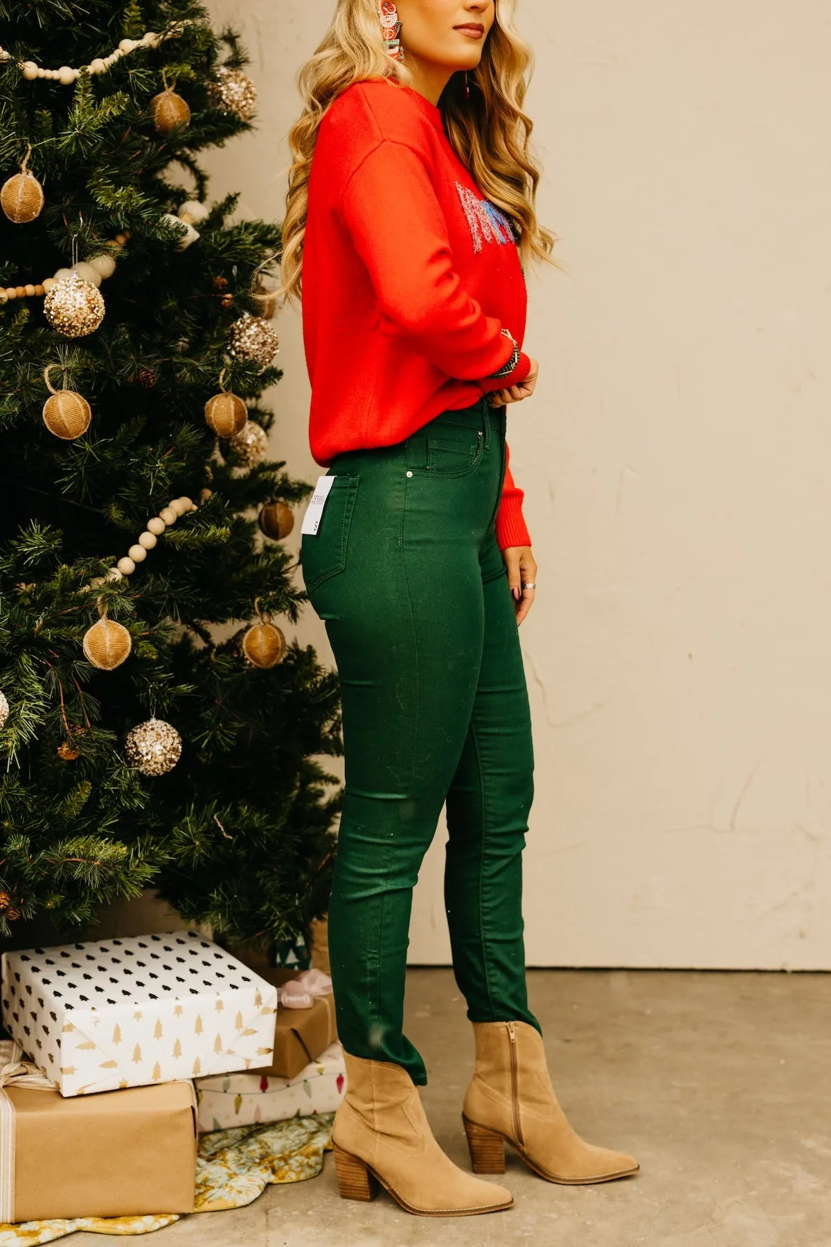 The India High Rise Skinny Jeans