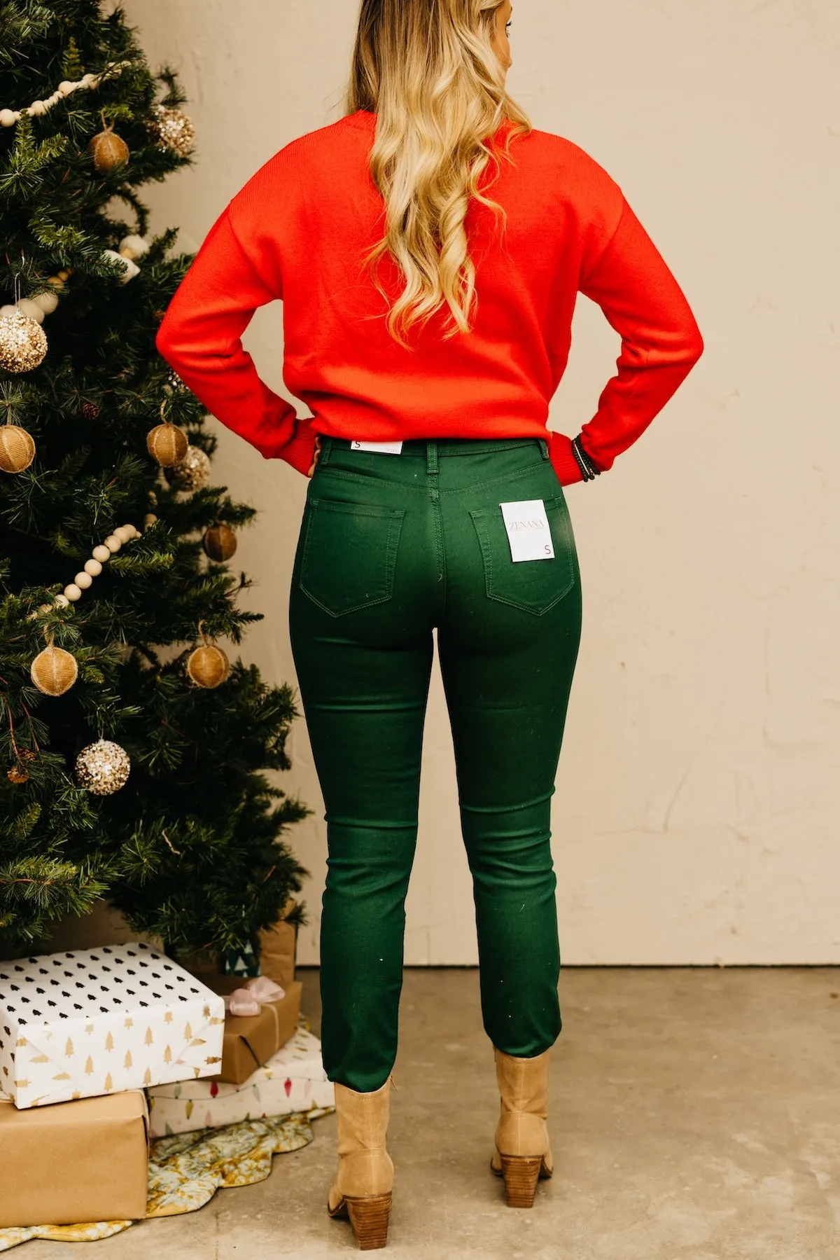 The India High Rise Skinny Jeans