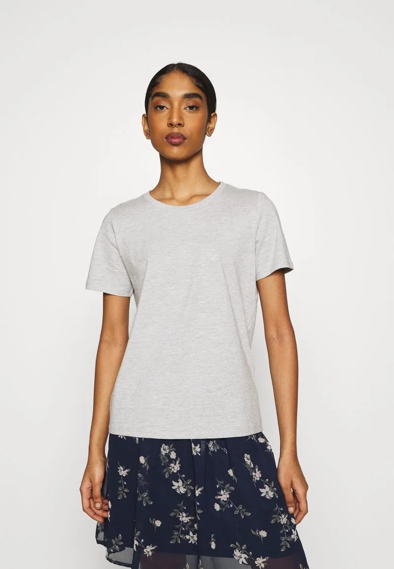 The Kimma T-Shirt by Minimum - Light Grey