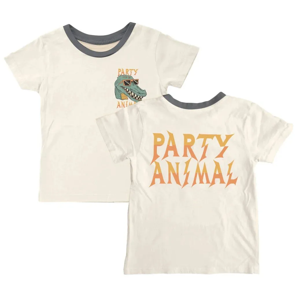 The Party Animal T-Shirt - Natural - KIDS