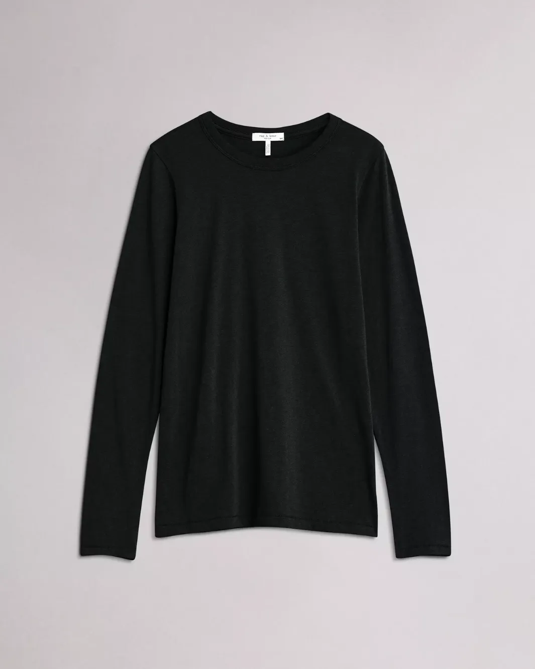 THE SLUB LONGSLEEVE IN BLACK