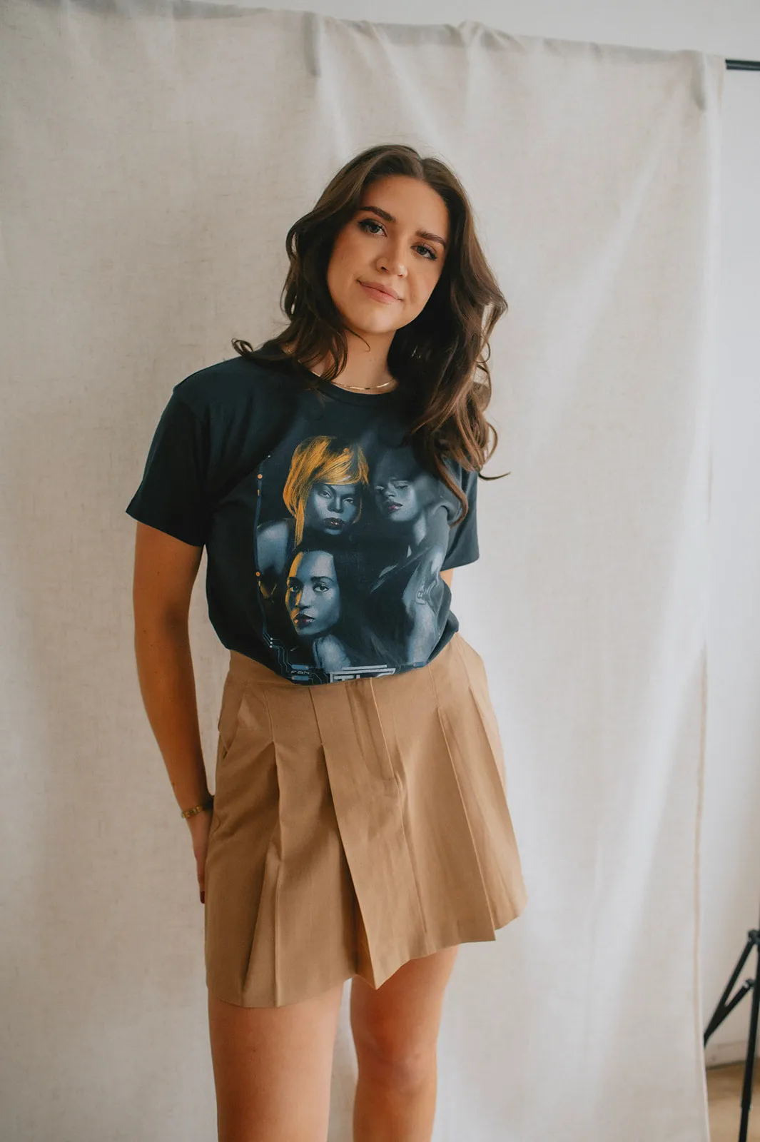The TLC Fanmail Circuit Board Ringer Tee by Daydreamer