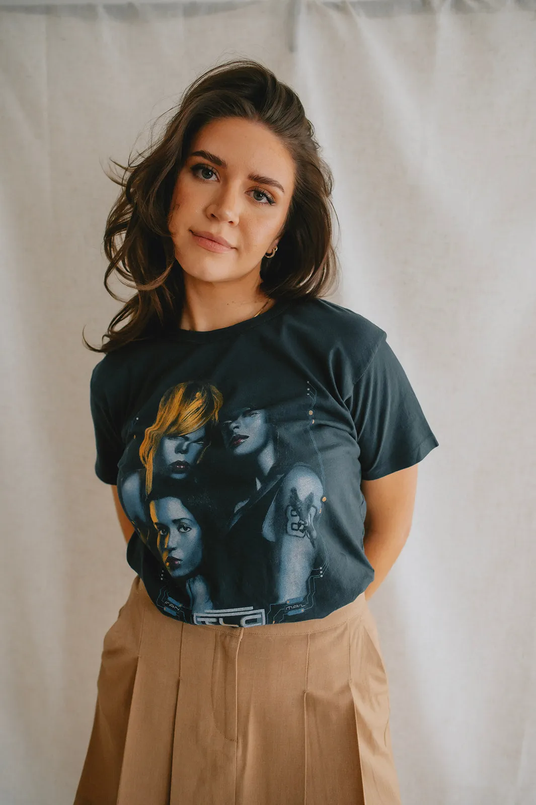 The TLC Fanmail Circuit Board Ringer Tee by Daydreamer