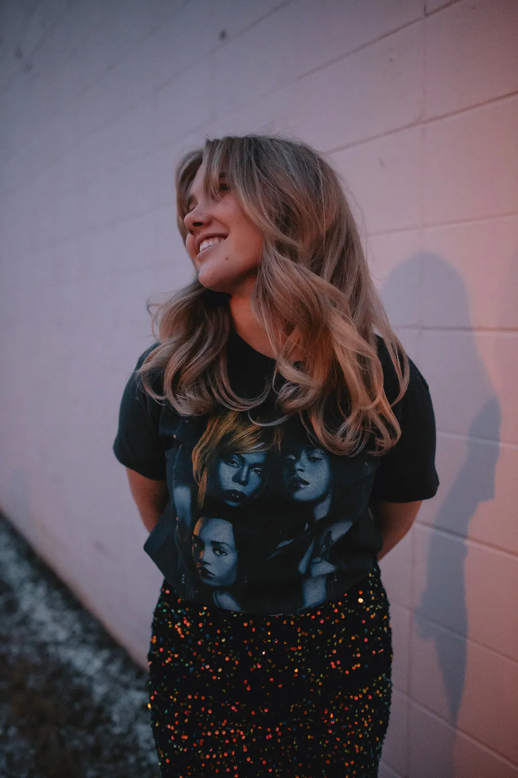 The TLC Fanmail Circuit Board Ringer Tee by Daydreamer