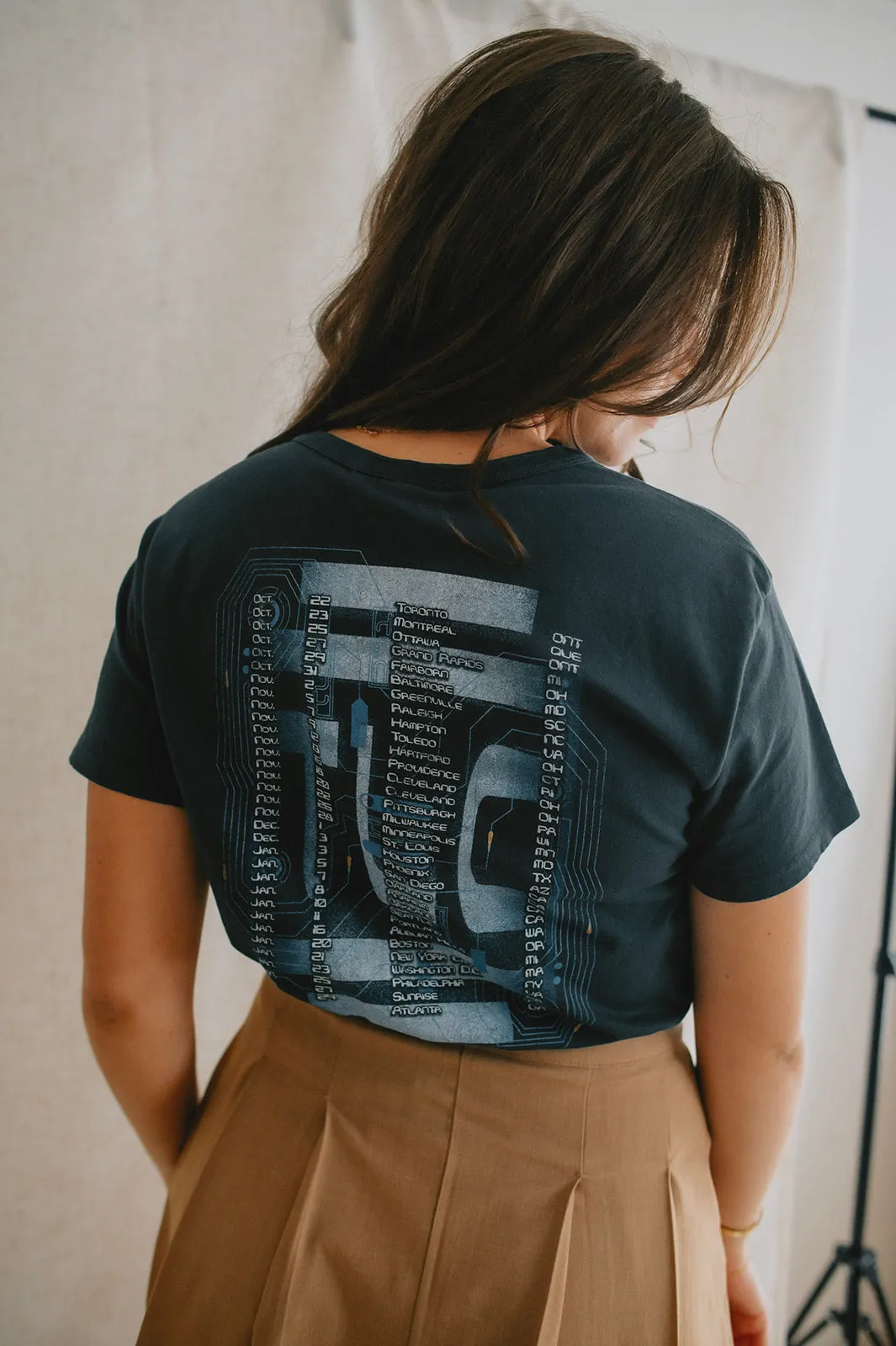 The TLC Fanmail Circuit Board Ringer Tee by Daydreamer