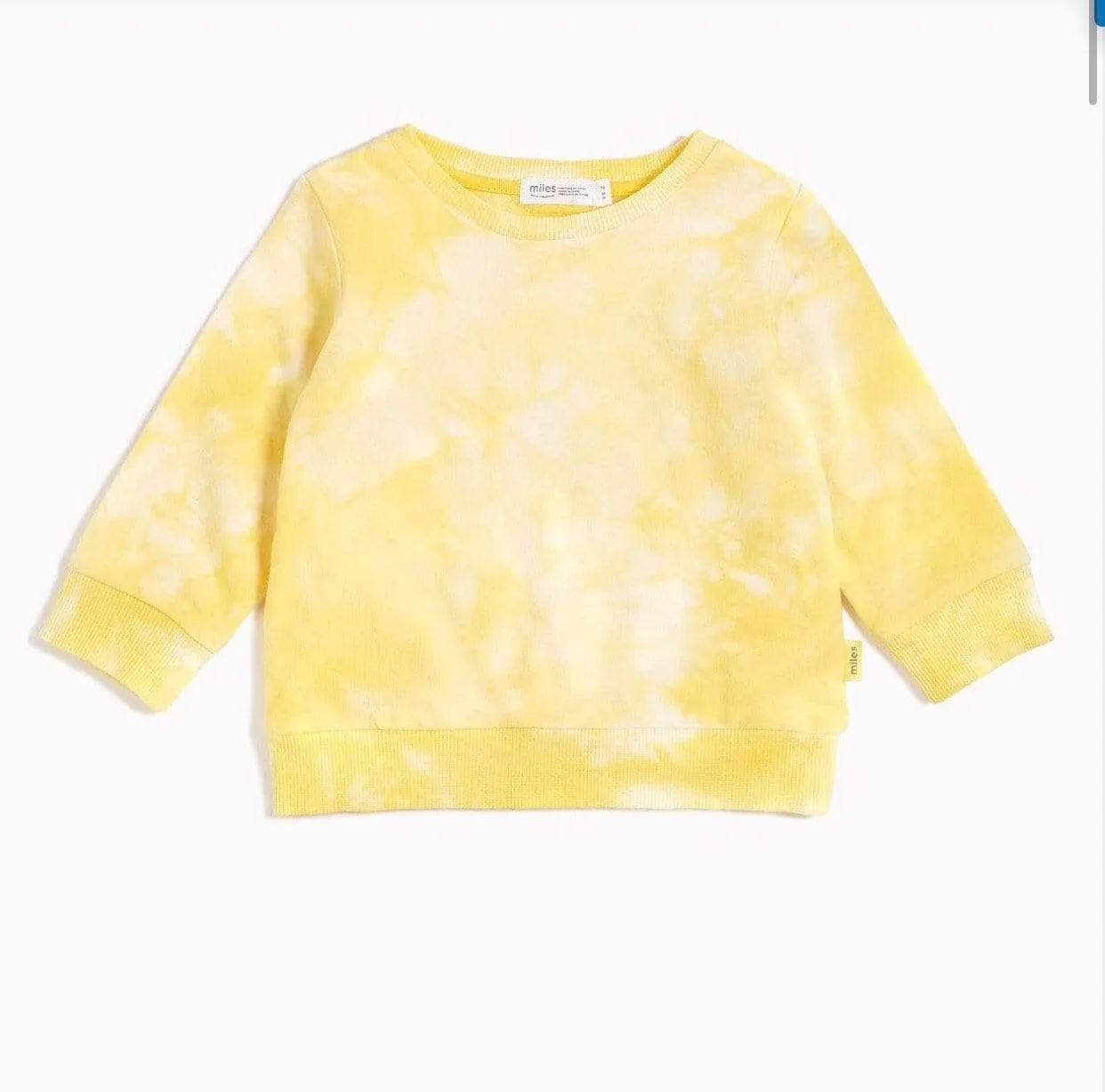 Tie Dye Ringer Sweatshirt