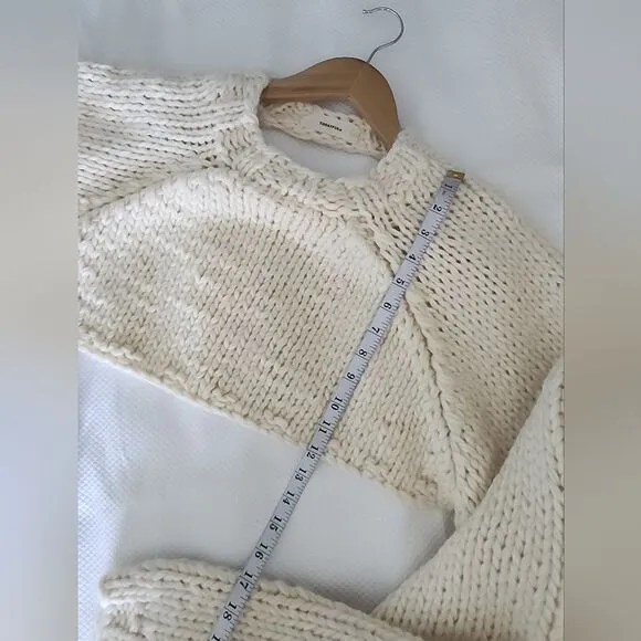 TODAYFUL crop sweater pullover coastal NWOT
