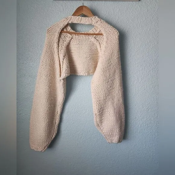 TODAYFUL crop sweater pullover coastal NWOT
