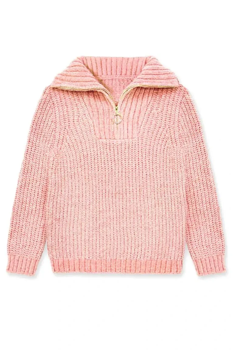 Toddler Pullover Lurex Sweater