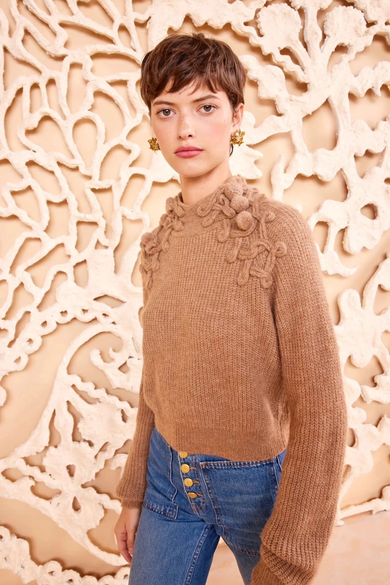 Ulla Johnson - Reina Pullover in Camel