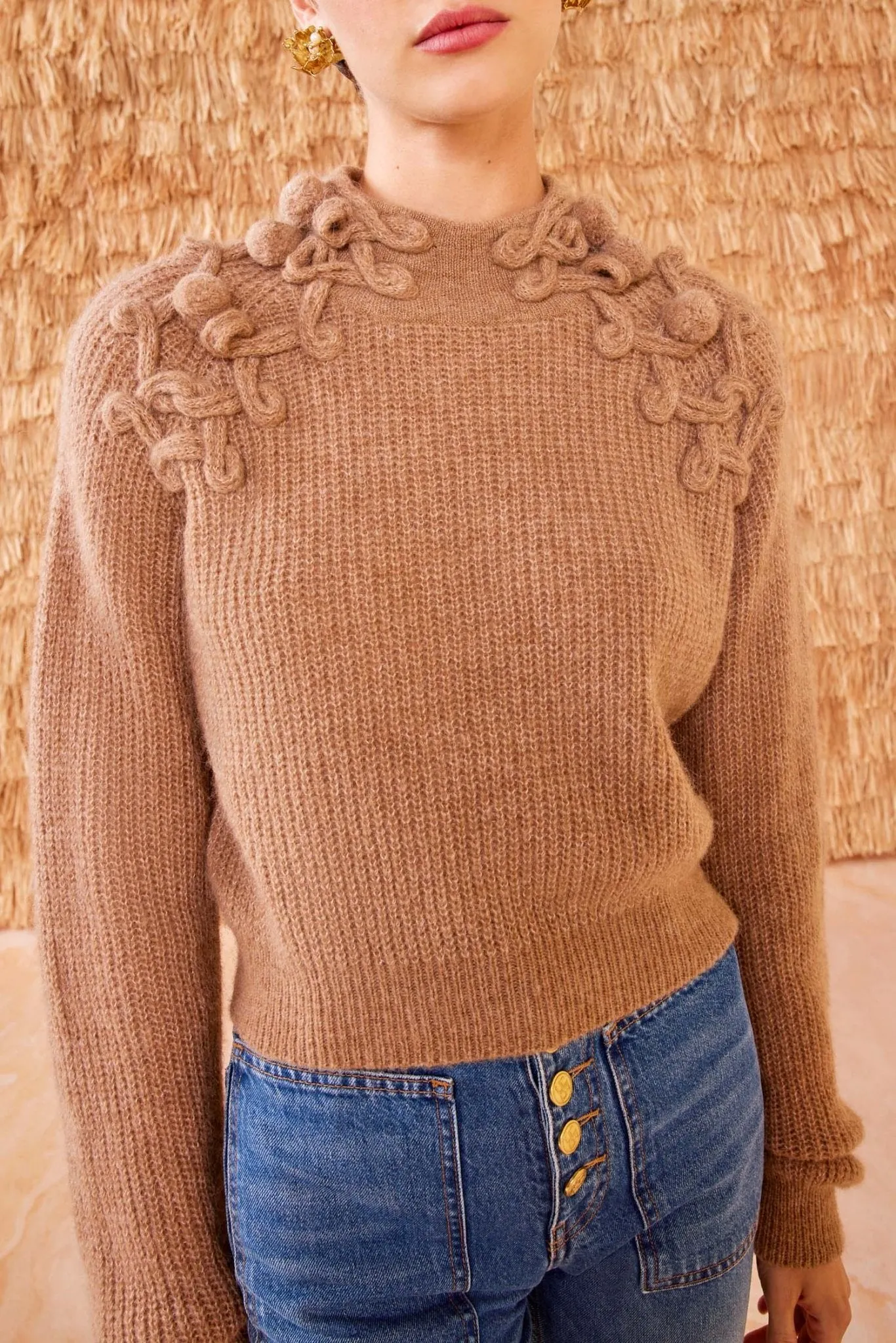 Ulla Johnson - Reina Pullover in Camel